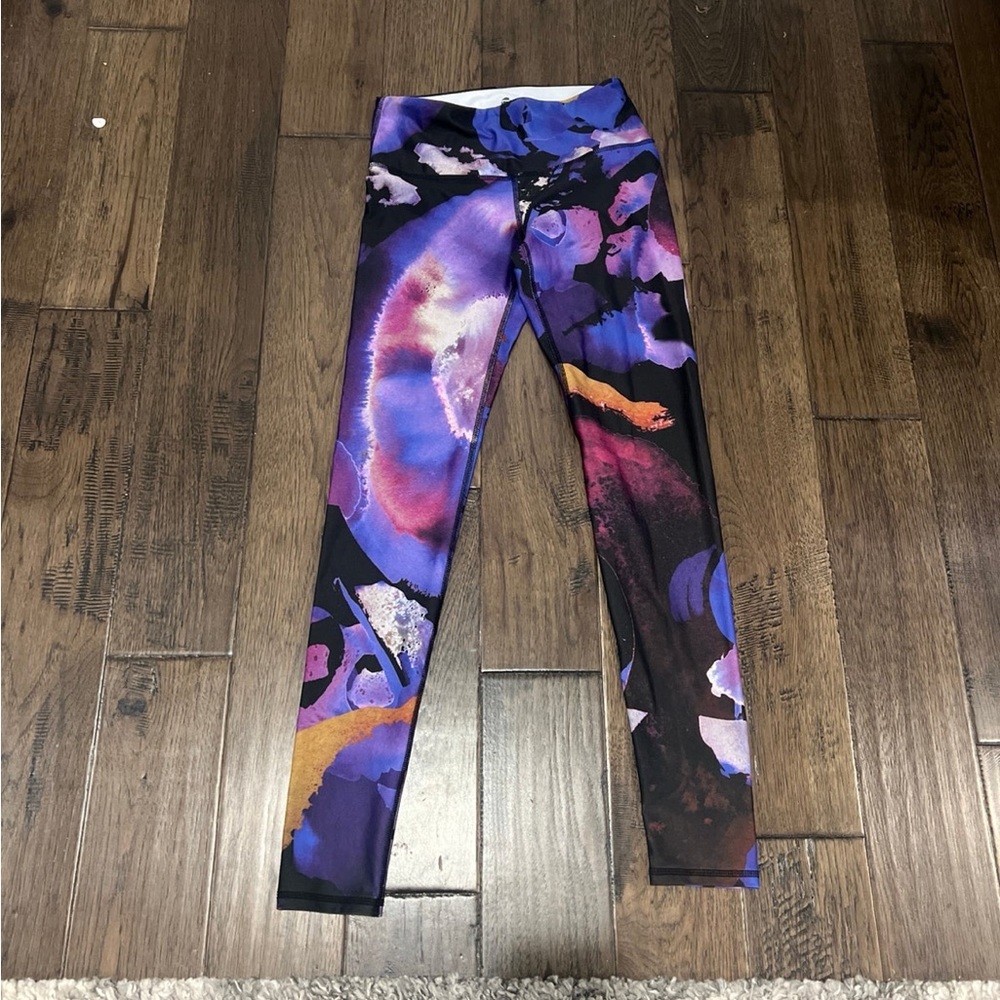 Noli active medium leggings purple pink